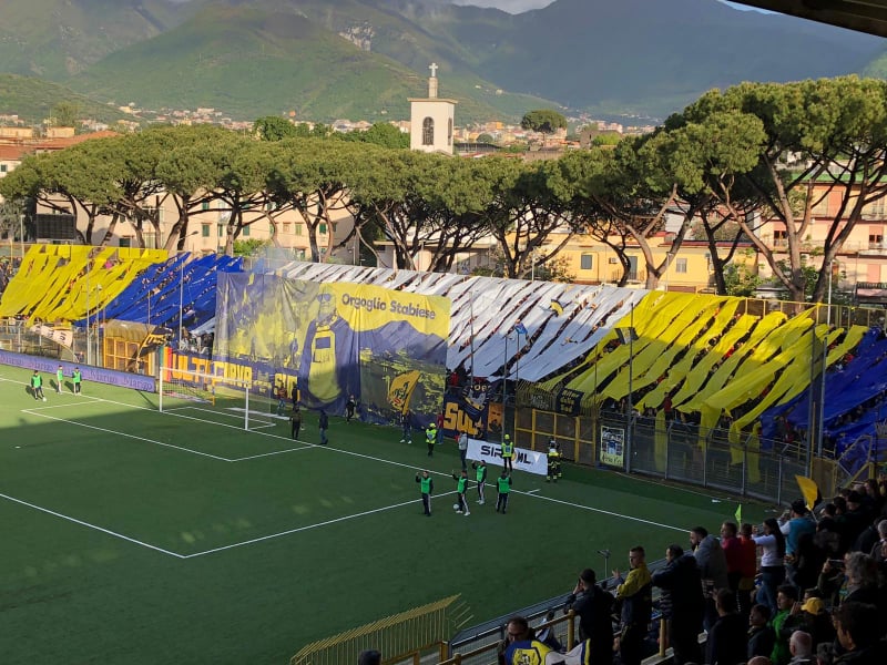 Juve Stabia in festa, Manniello al Menti ringrazia tutti e chiede: 