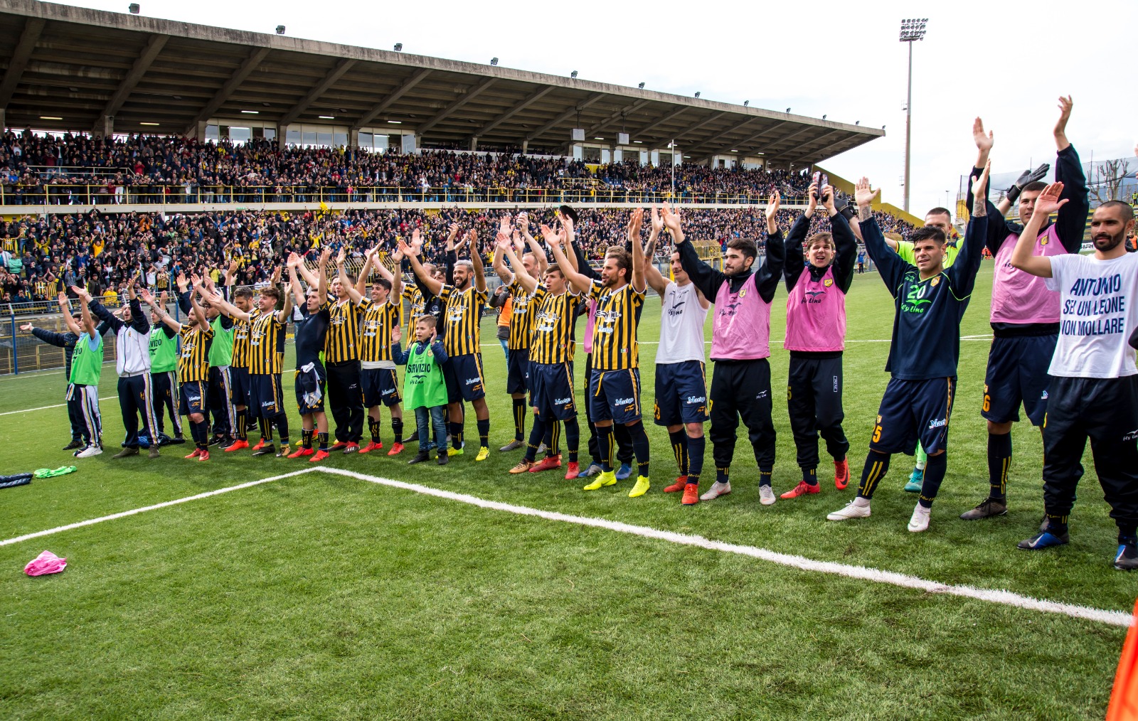Juve Stabia: si parte il 15 luglio, ritiro a Rivisondoli