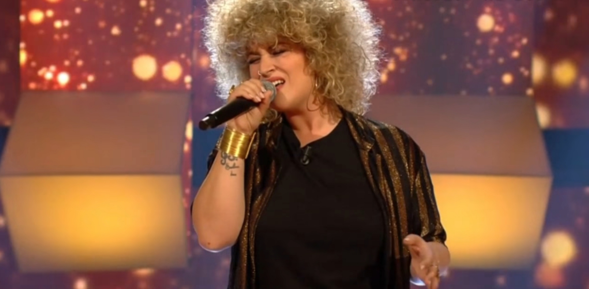 Castellammare, Sonia Mosca emoziona tutti in tv
