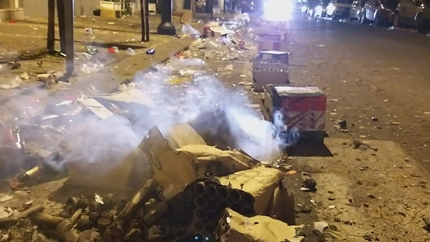 Castellammare, Capodanno con brindisi e devastazioni in centro: ordinanza flop di Cimmino 