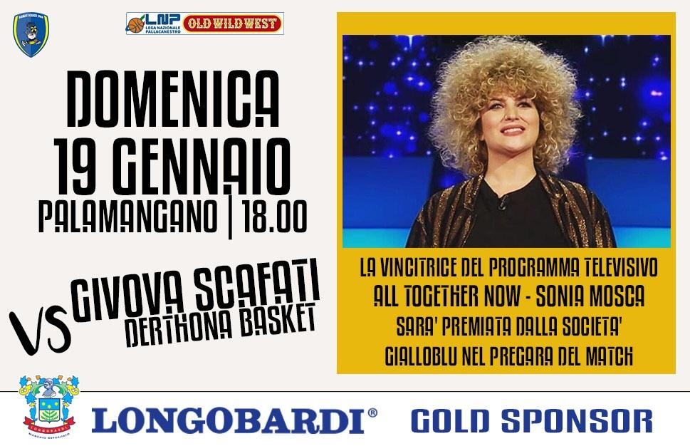 La Givova Scafati premia Sonia Mosca vincitrice di All Together Now 2020