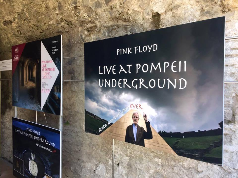Un viaggio di 45 anni, a Pompei 250 foto per ricordare il concerto dei Pink Floyd