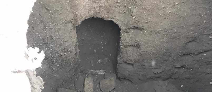 Ercolano, un tunnel borbonico scoperto a pochi passi dagli scavi