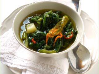 La Zuppa di talli di zucchine