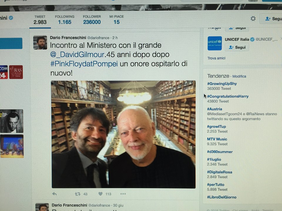 Pompei, comincia il countdown per il concerto dell'anno