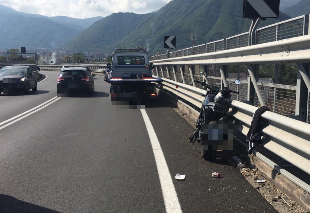 Castellammare, incidente sul ponte San Marco: grave un ferito