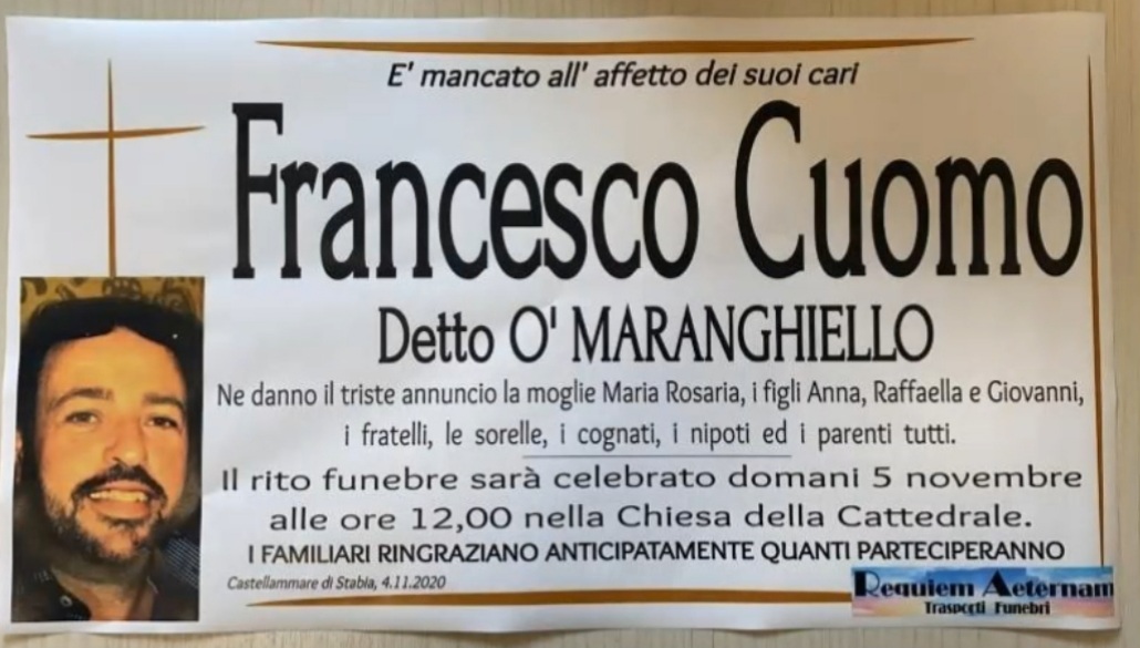 Castellammare, muore in ospedale indagati i medici: oggi i funerali 