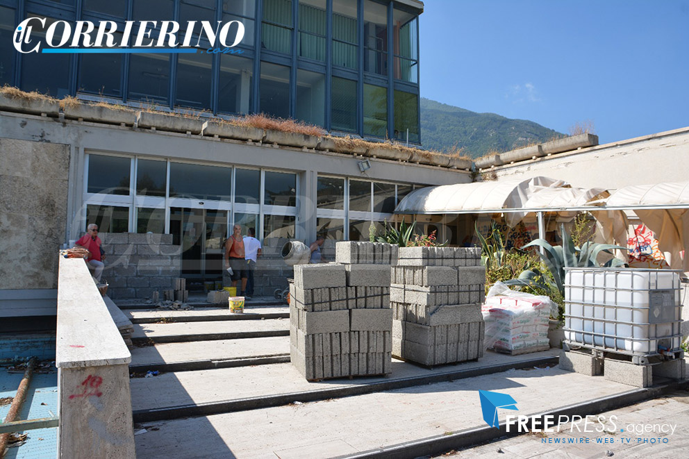 Nuove Terme di Stabia: al via la chiusura dei varchi di ingresso alla struttura
