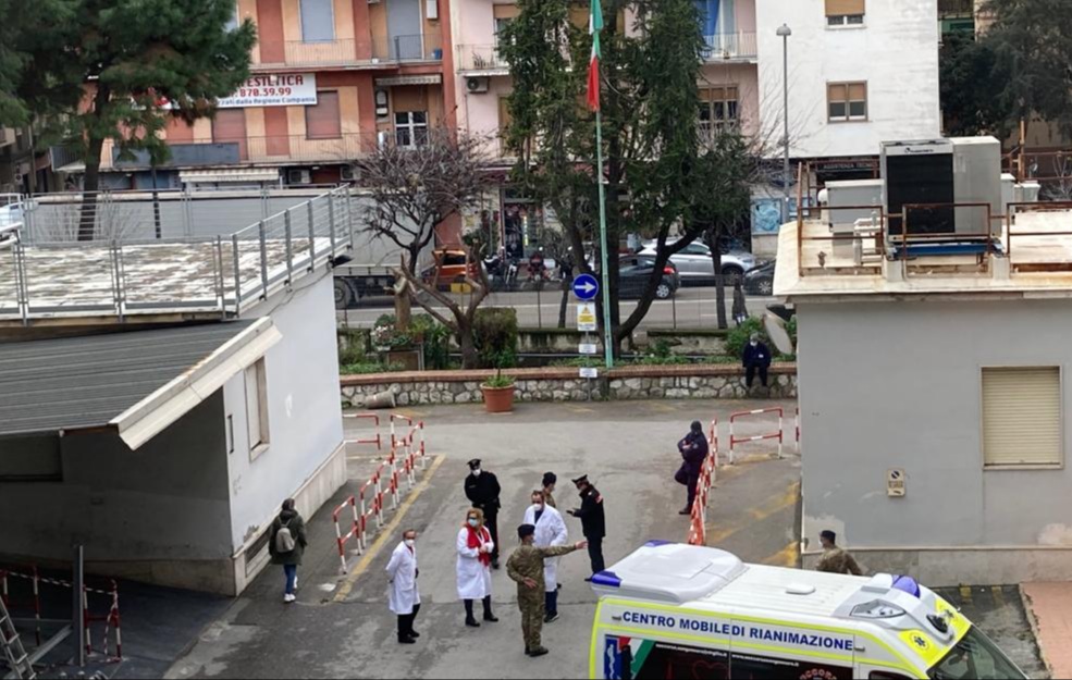 Castellammare, vaccino anti Covid in arrivo: esercito in ospedale 