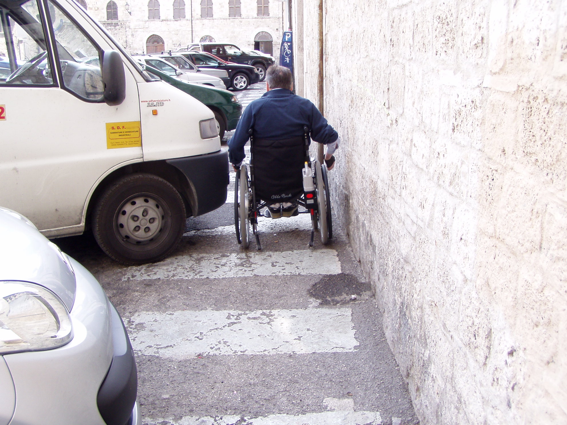 Per un giorno tutti in carrozzella con i disabili, Michele Barbato: 