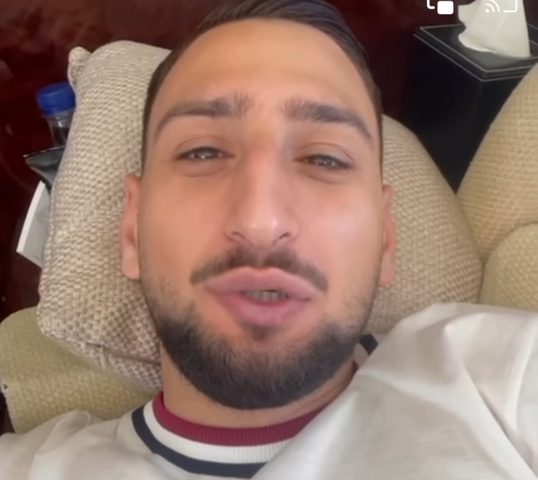 Donnarumma saluta Gragnano: 'Un abbraccio ai ragazzi della Parrocchia San Leone'