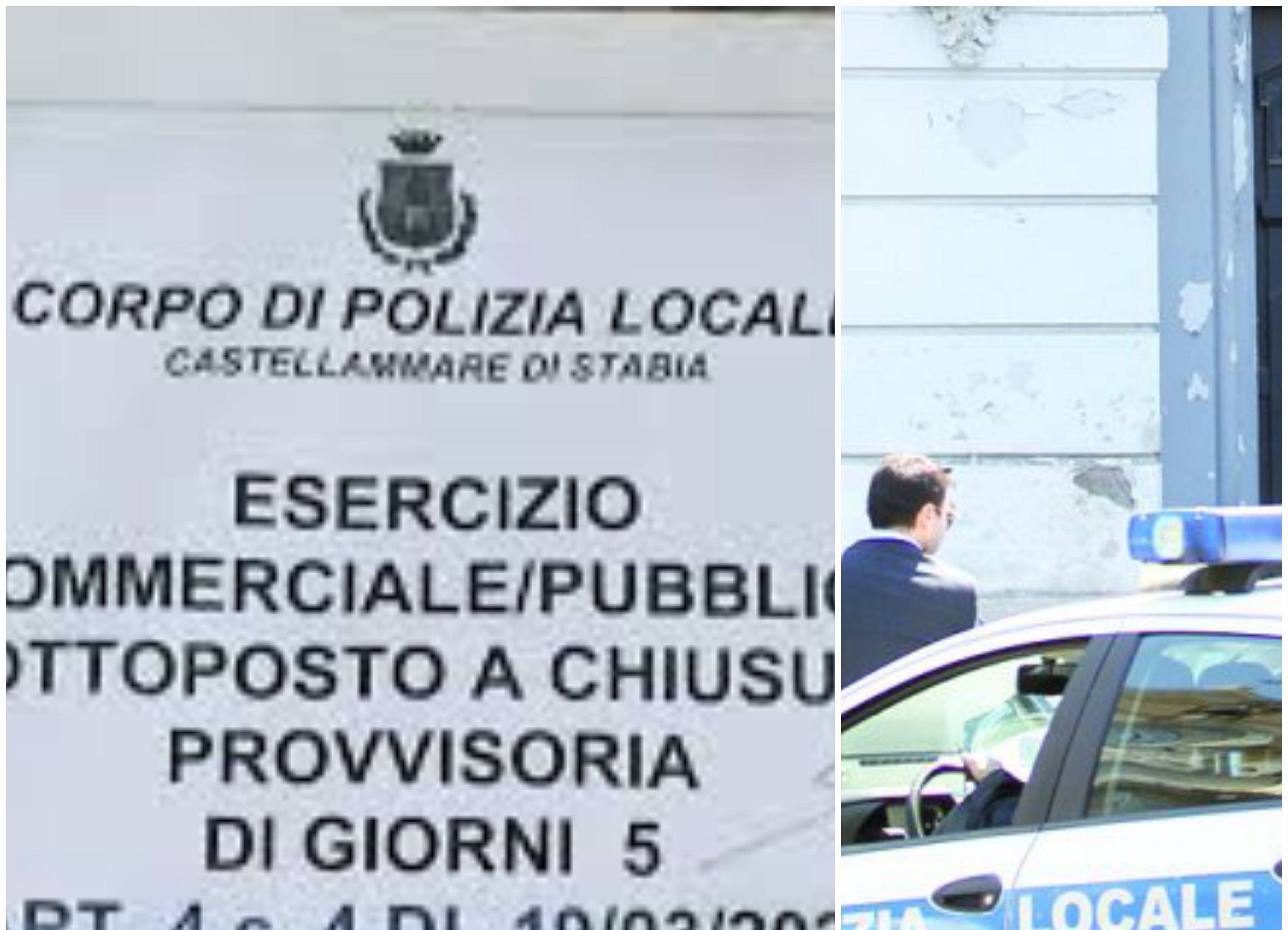 Castellammare, controlli anti Covid: chiuso bar sul lungomare 