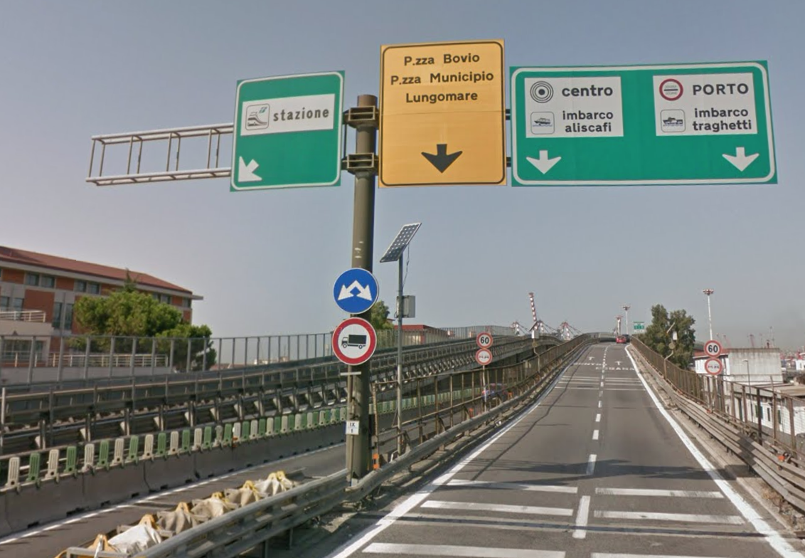 Da Napoli a Salerno, lavori di notte in autostrada 