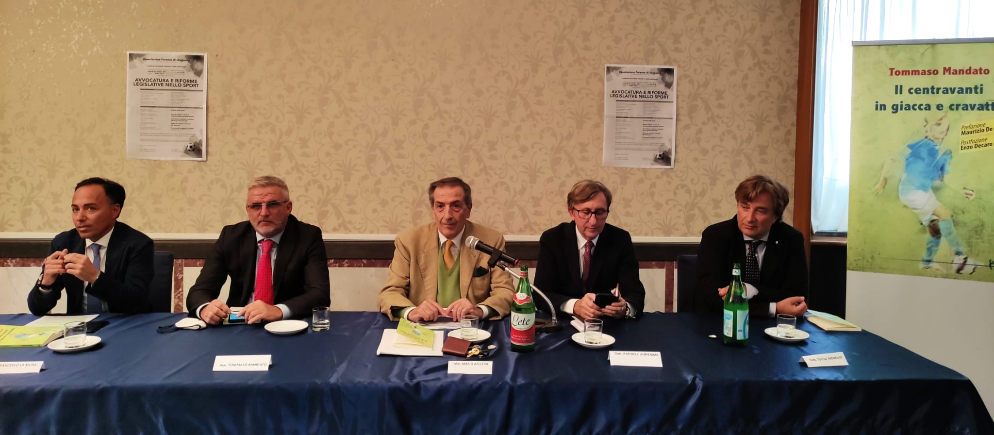 Gragnano, le riforme legislative nello sport: confronto tra esperti 