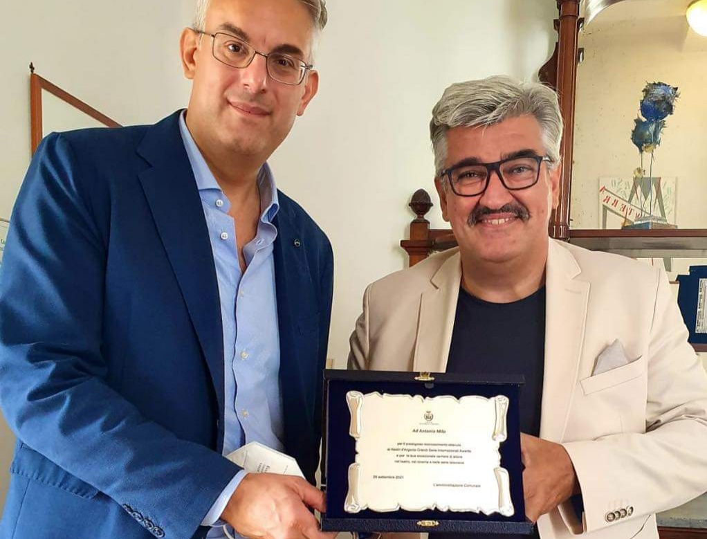 Castellammare, un successo dopo l'altro: Antonio Milo premiato con il 'Nastro d'argento'
