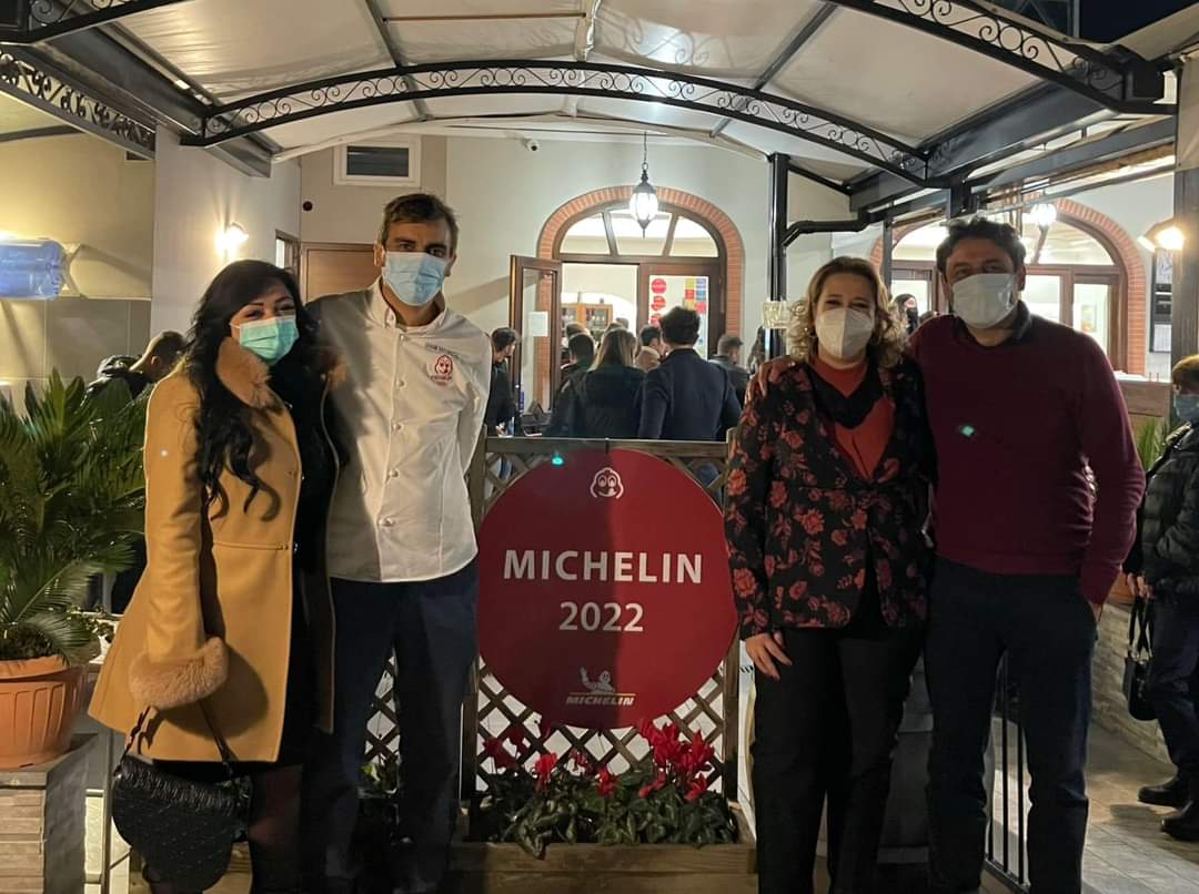 Sant'Antonio Abate, la Michelin premia i Gerani: unico Bib Gourmand in Campania 