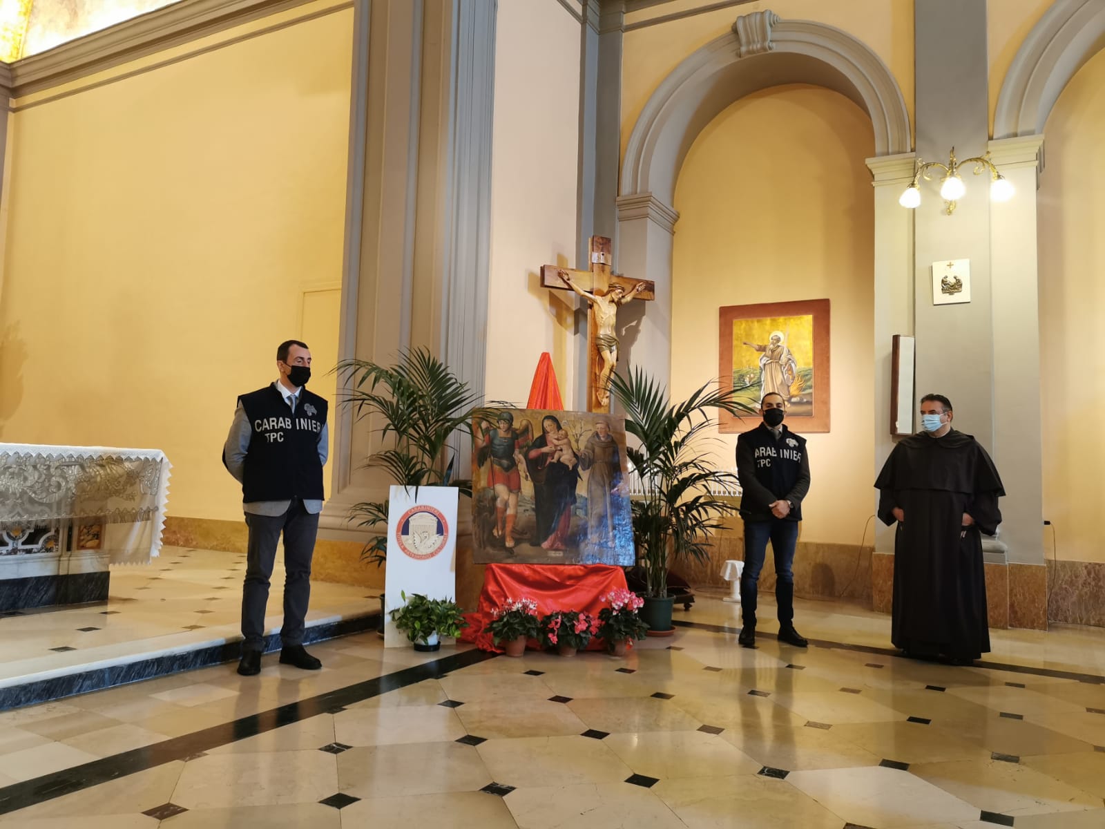 Torna a casa dopo 42 anni, il dipinto della Madonna delle Grazie