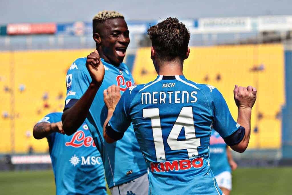 Calcio Napoli, la squadra si prepara per il big match contro l'Inter