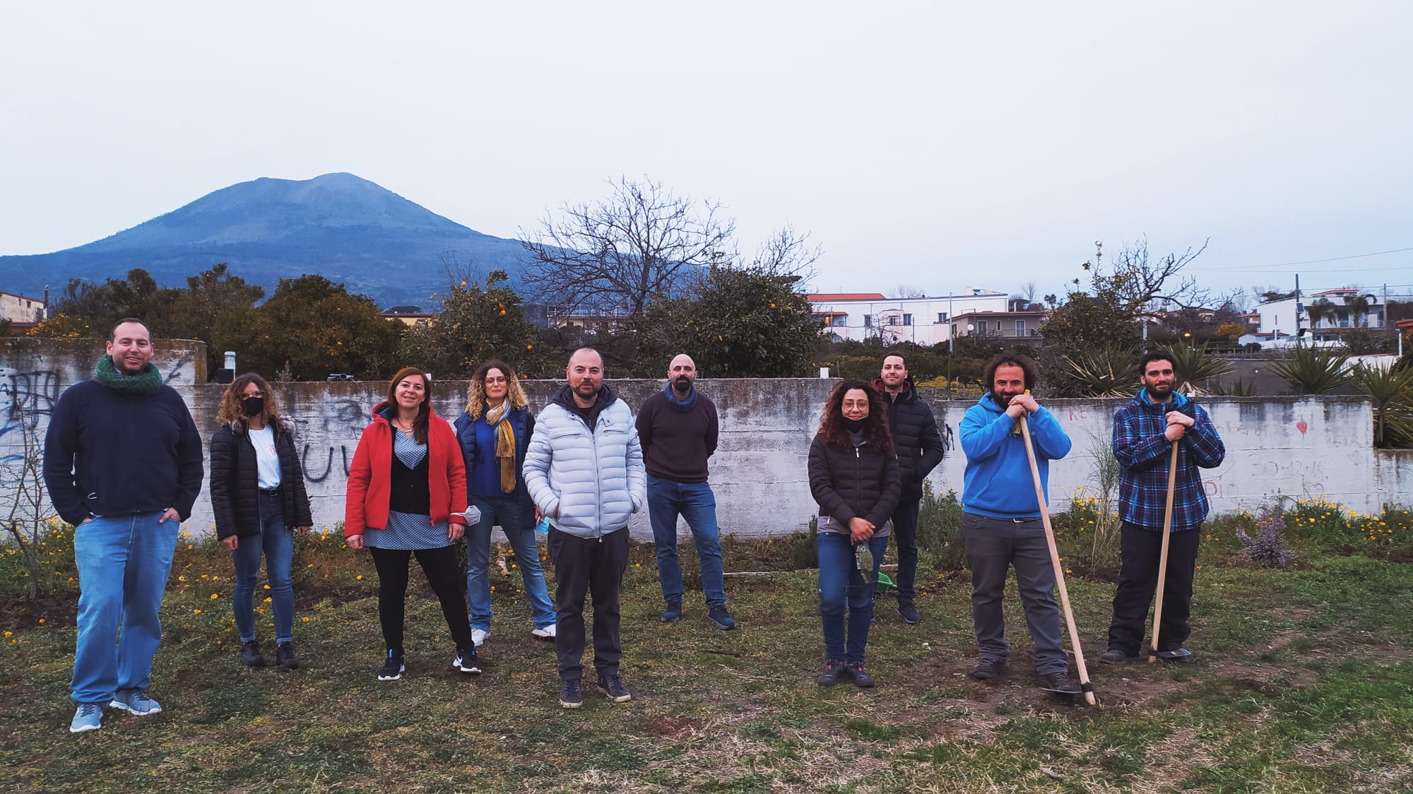 Nasce a Trecase il giardino della flora vesuviana