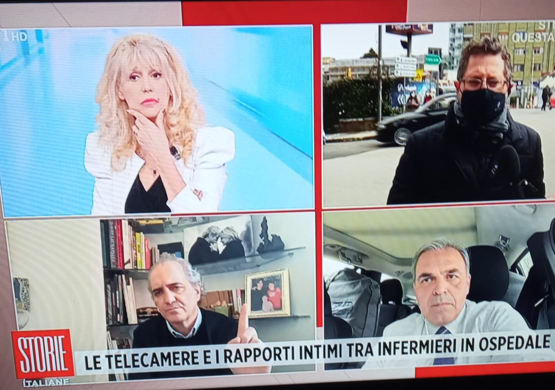 Castellammare, video hot in ospedale: il caso alla Rai
