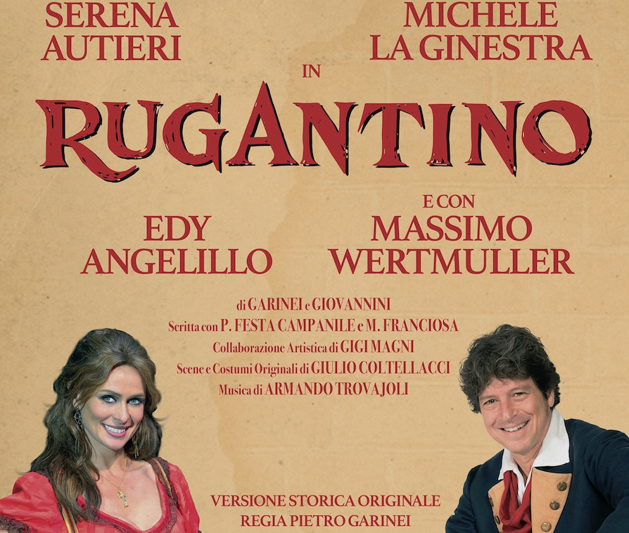 All'Augusteo di Napoli in scena da oggi 'Rugatino' con Serena Autieri e Michele La Ginestra