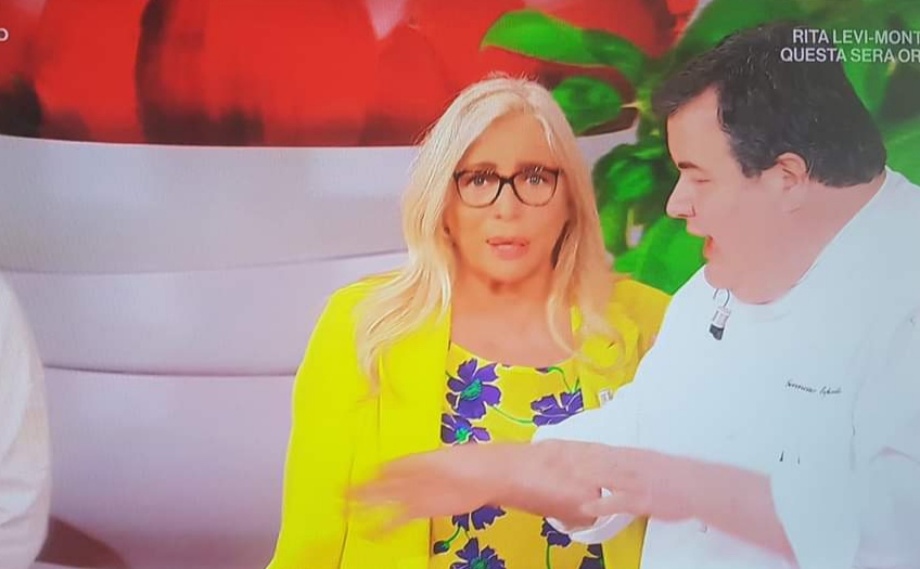 Gennaro Esposito da Mara Venier, lo chef di Vico star a Domenica in 