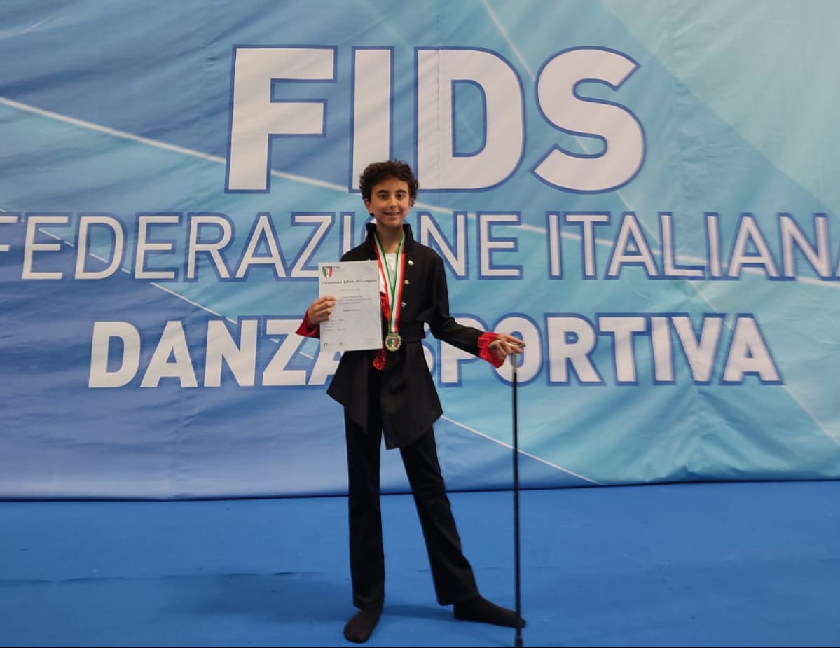 A 12 anni conquista podio, Santa Maria la Carità in festa per Antonio 