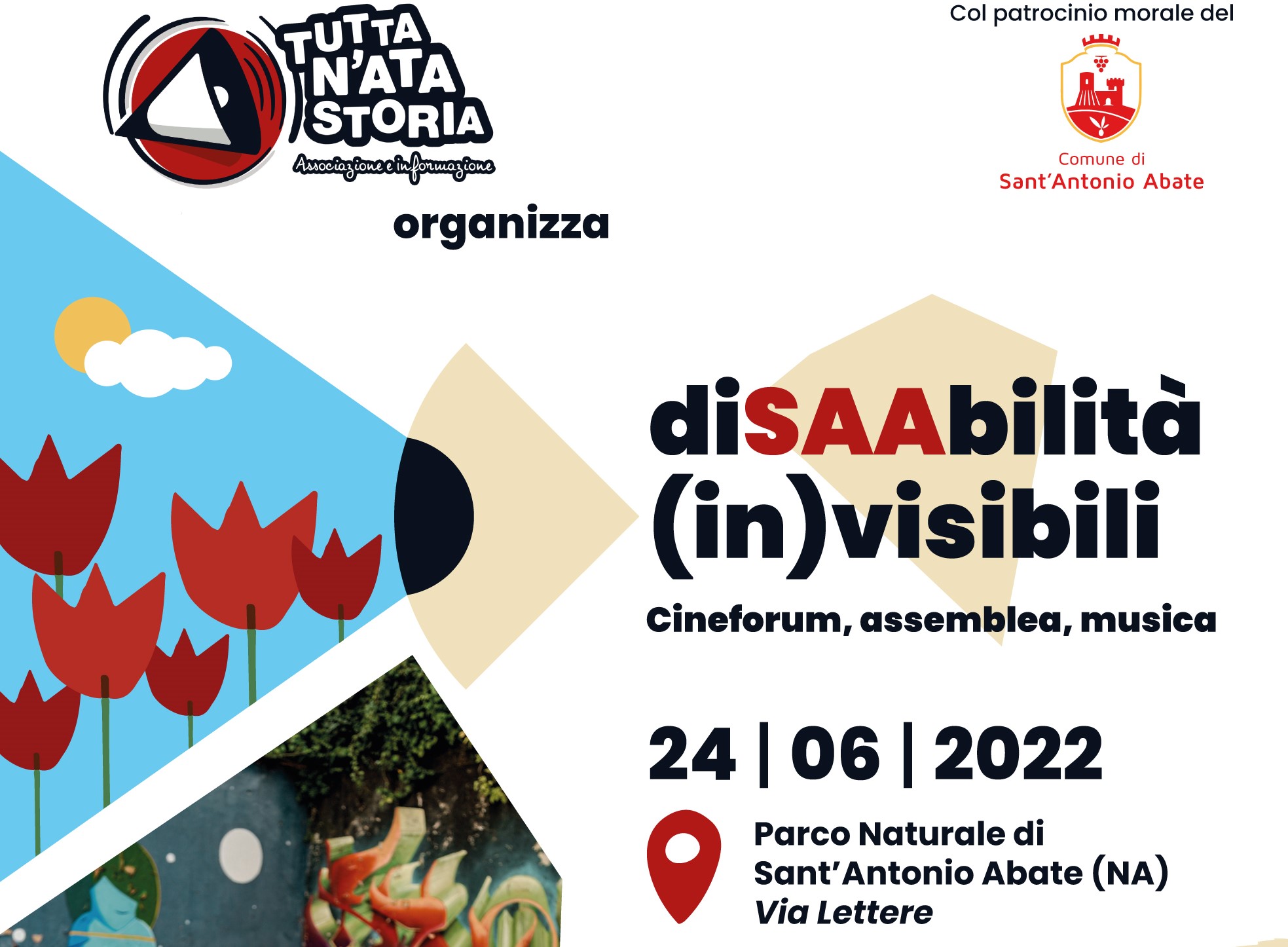 Sant’Antonio Abate, Foja in concerto a sostegno delle disabilità invisibili