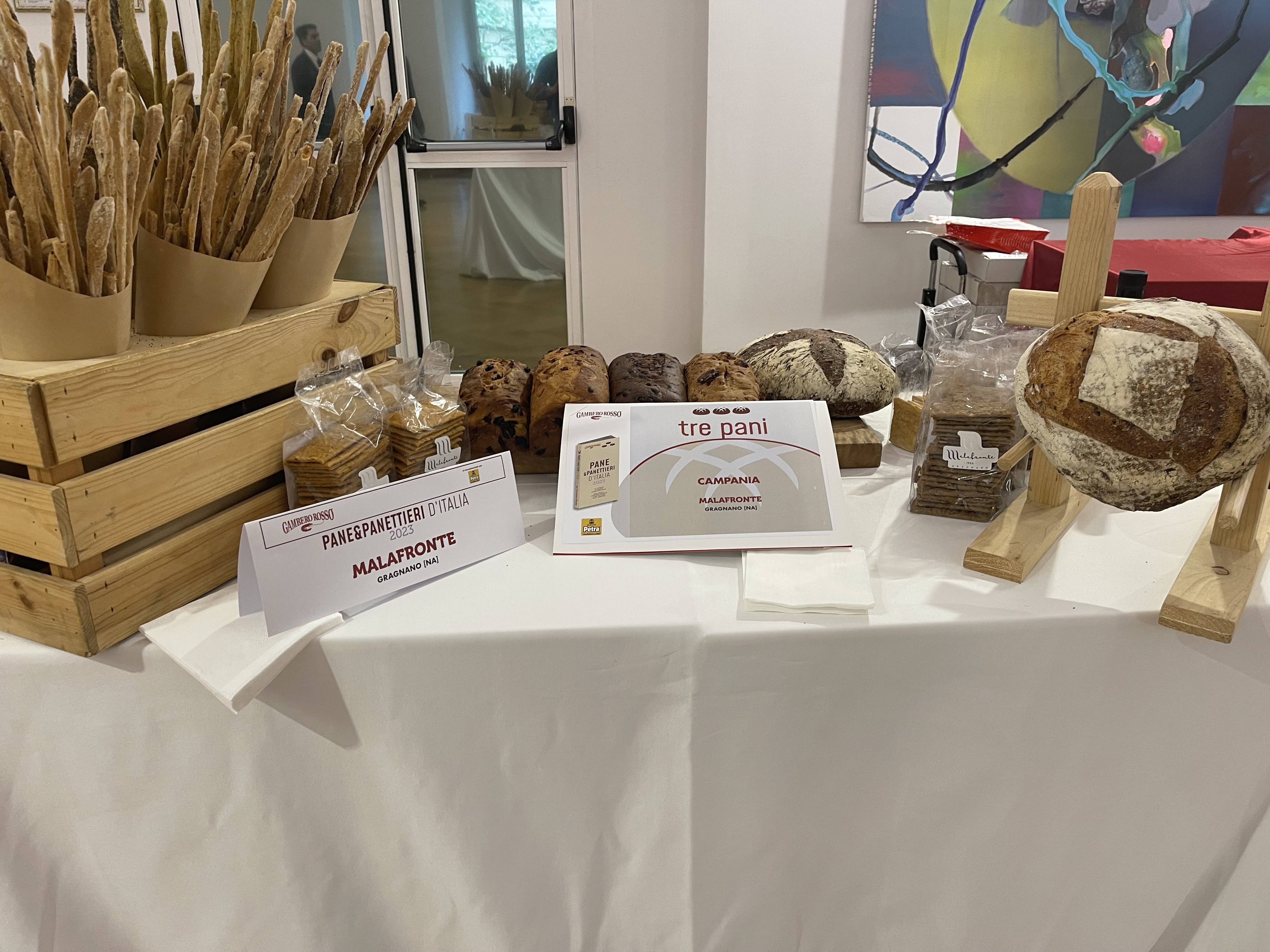 Gragnano, premiato con 'I tre Pani' Gambero Rosso il panificio Malafronte