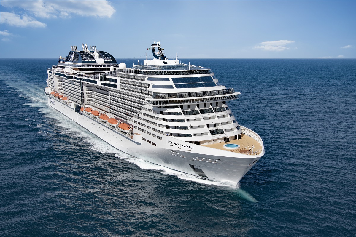 Da Napoli al tour del Mediterraneo, Msc punta su 'Bellissima'