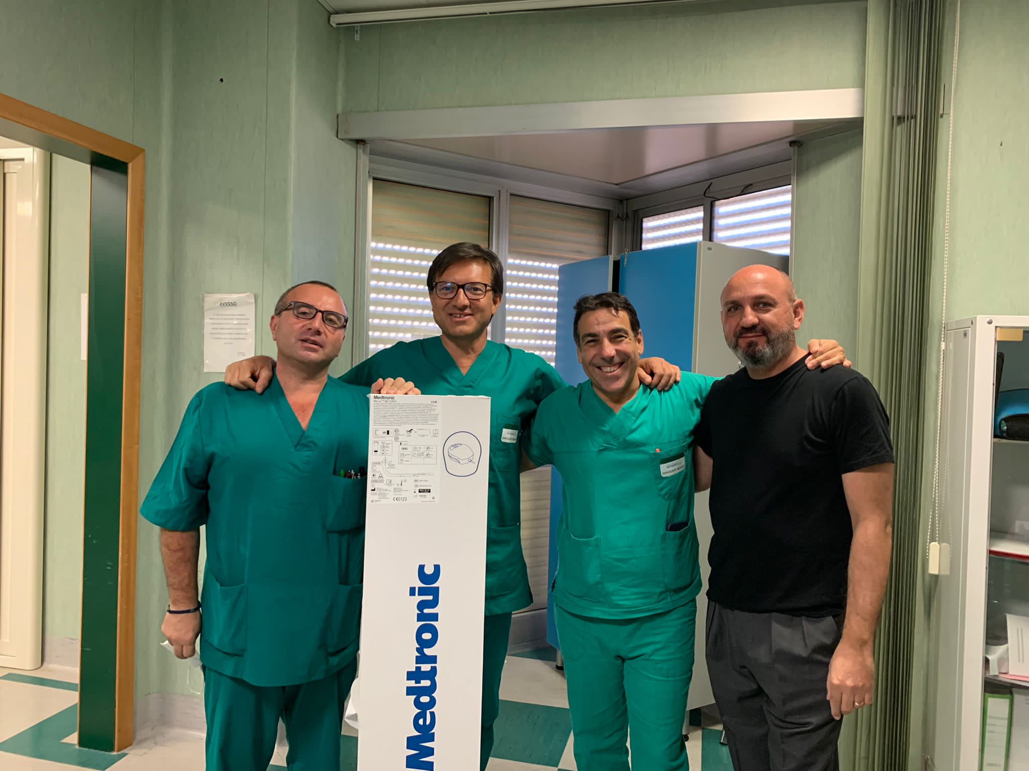 Castellammare, impiantato ad un'anziana il pacemaker più piccolo al mondo