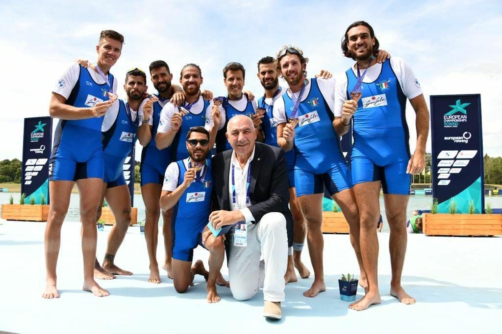 Castellammare, sul podio i campioni di canottaggio: nel team Vincenzo Abagnale e Enrico d'Aniello