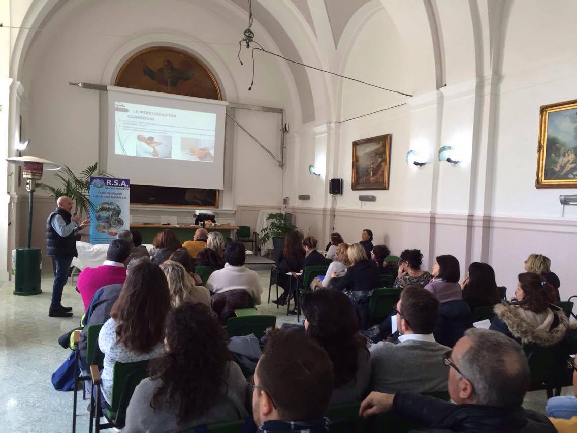 Stage di fisioterapia con esperti ad Oasi San Francesco, il direttore Angellotti: 