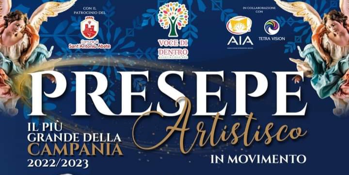Sant’Antonio Abate, al via la II edizione del Presepe Artistico in movimento