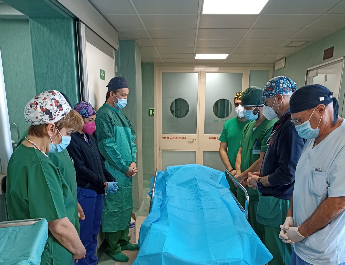 Castellammare, paziente morto per emorragia cerebrale: donati gli organi 