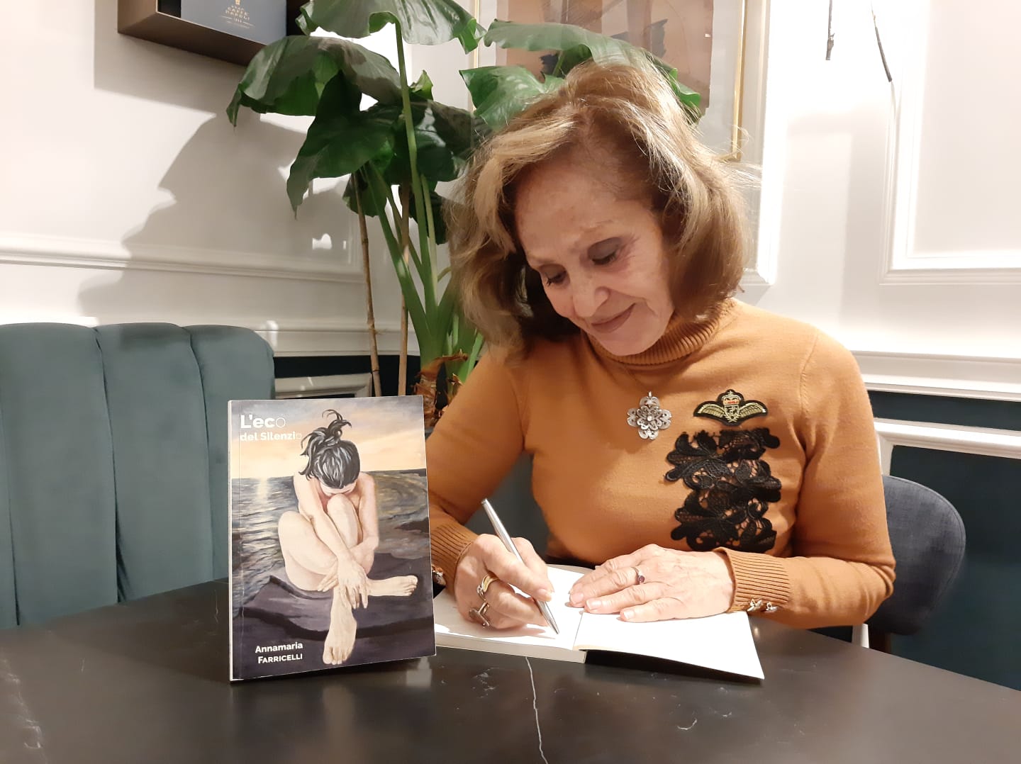 L'eco del silenzio, il primo romanzo di Annamaria Farricelli