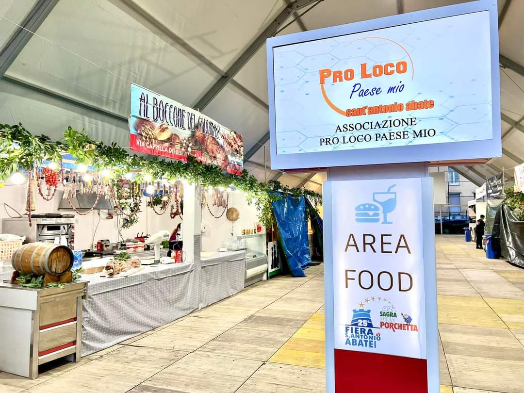 Sant'Antonio Abate, al via la fiera e la sagra: tutto pronto 
