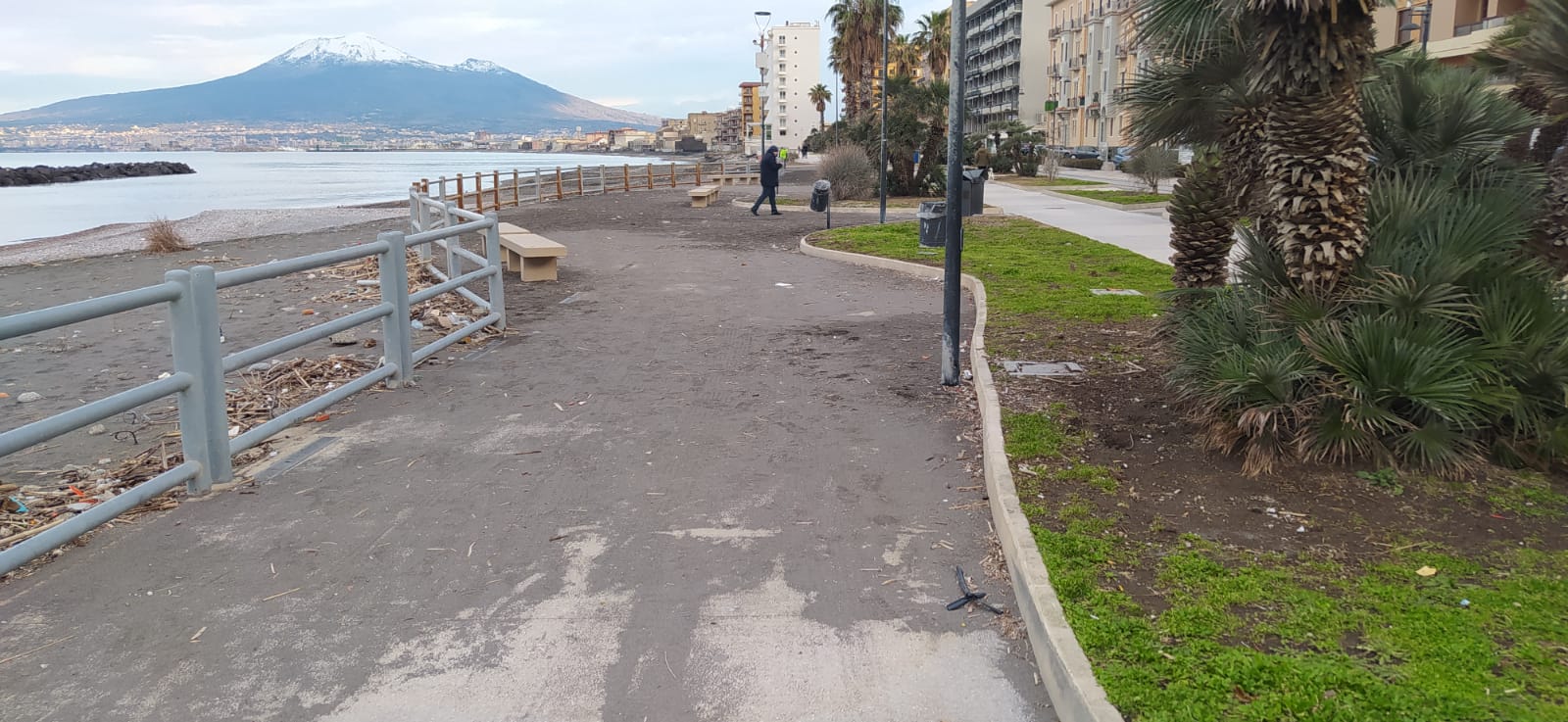 Castellammare, si contano i danni dopo il maltempo