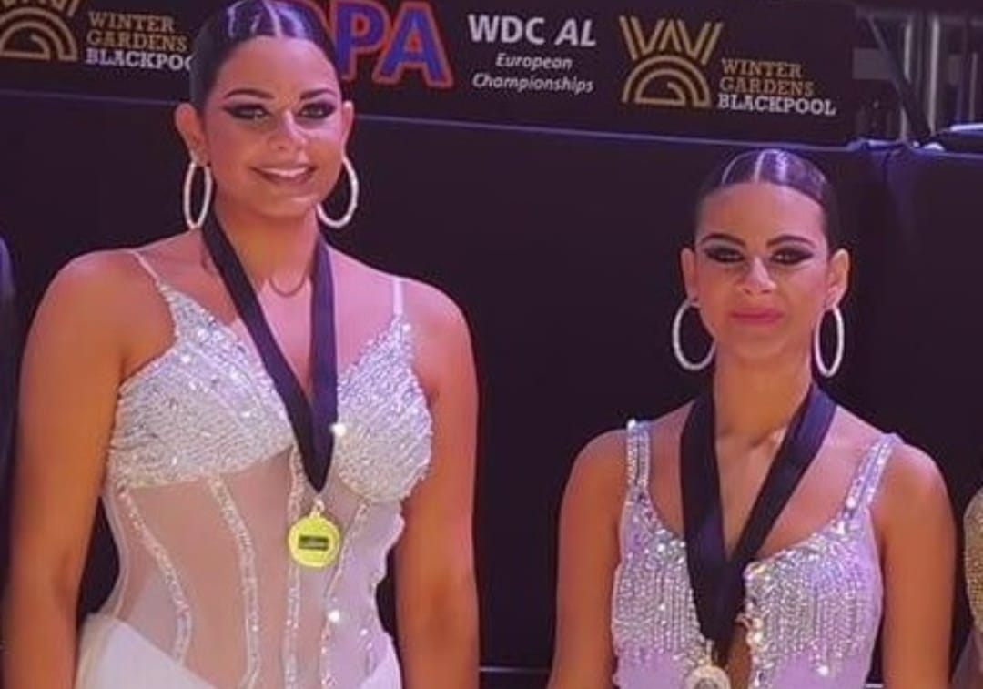 Due ballerine del vesuviano prime in Europa, podio per Chiara e Teresa