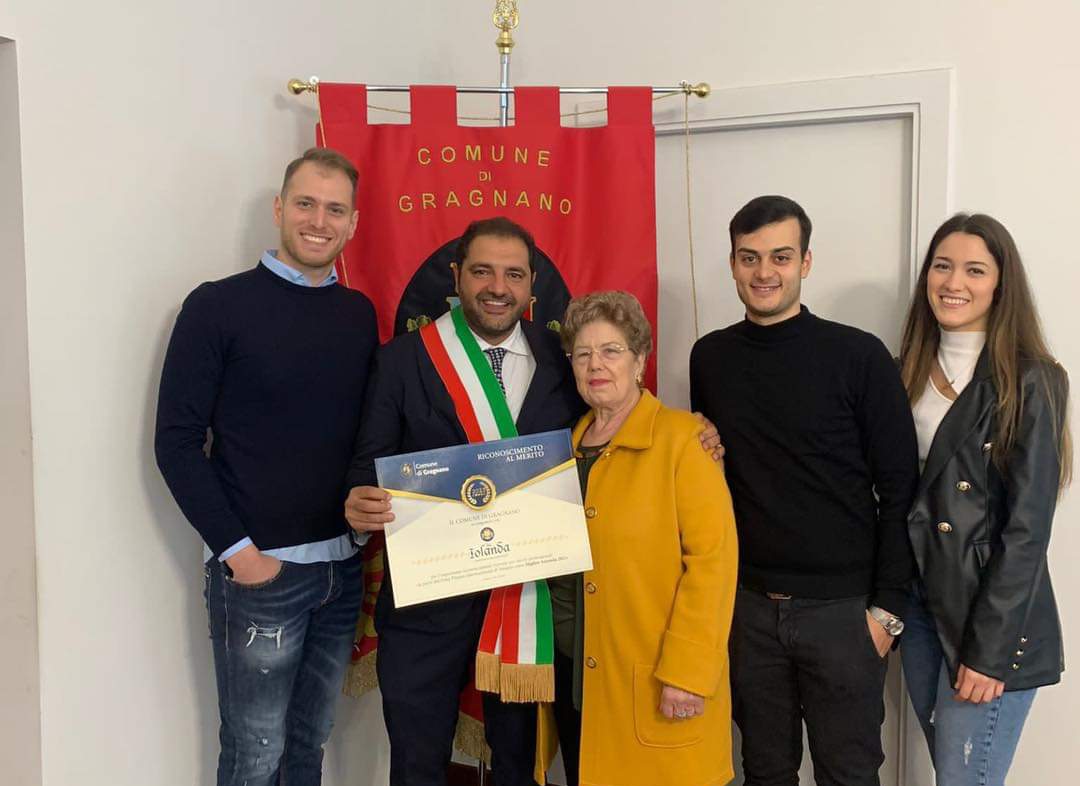 Gragnano, premiati a Venezia come i migliori: riconoscimento al ristorante Iolanda 
