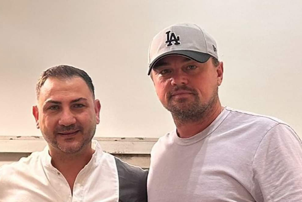 Leonardo di Caprio in tour tra scavi e Reggia di Caserta 