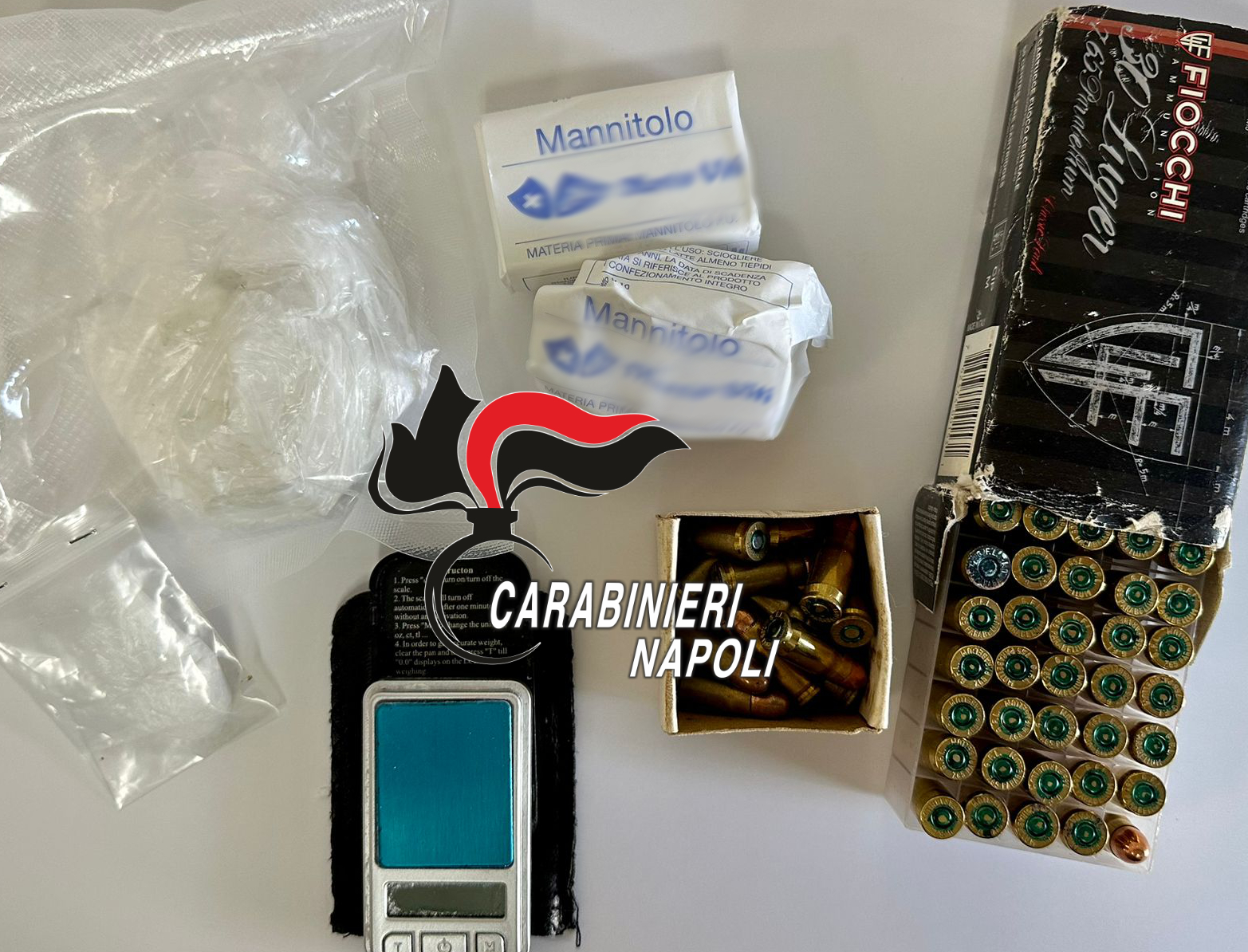 Portici e San Giorgio, armi e droga: arrestati due uomini dei clan Vollaro e Mazzarella 