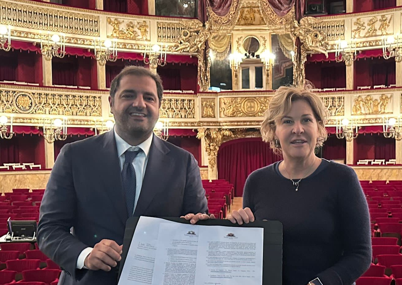 Gragnano, patto con il Teatro San Carlo: visite guidate e spettacoli 