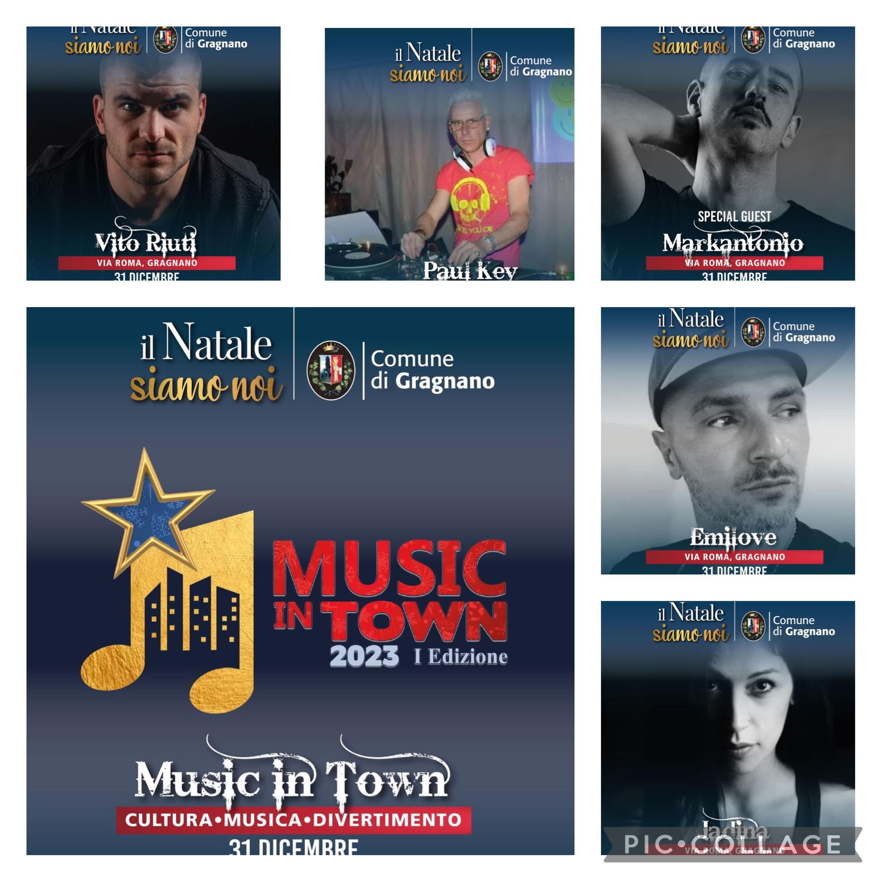 Gragnano, countdown di Capodanno con Musica in Town: attesa per Markantonio 