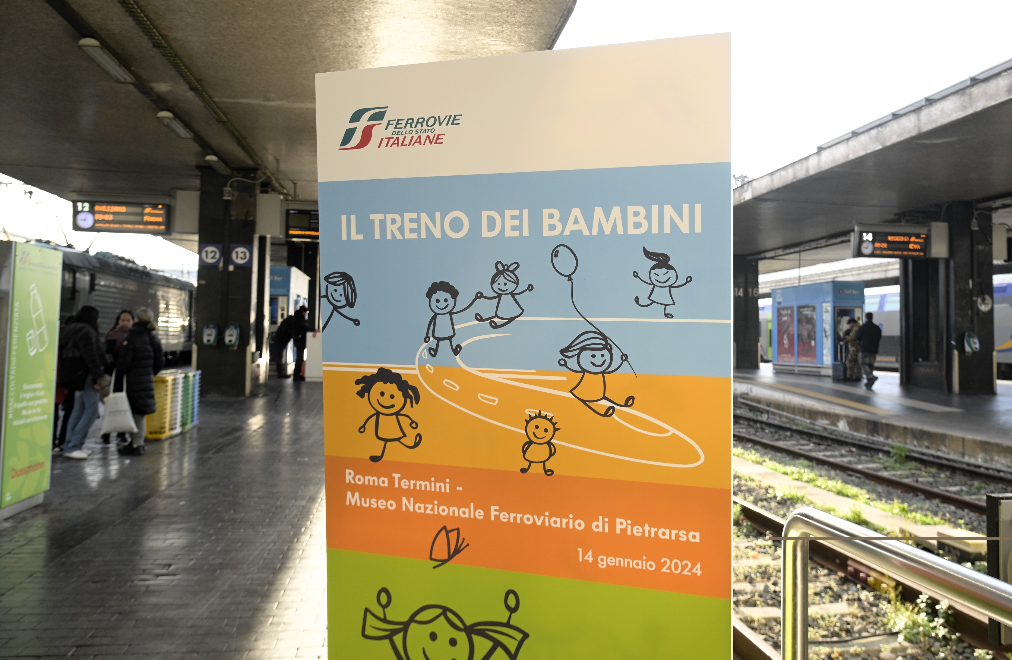 Il treno dei bambini da Roma al Museo di Pietrarsa - La giornata di 120  ragazzi senza famiglia | Il Corrierino