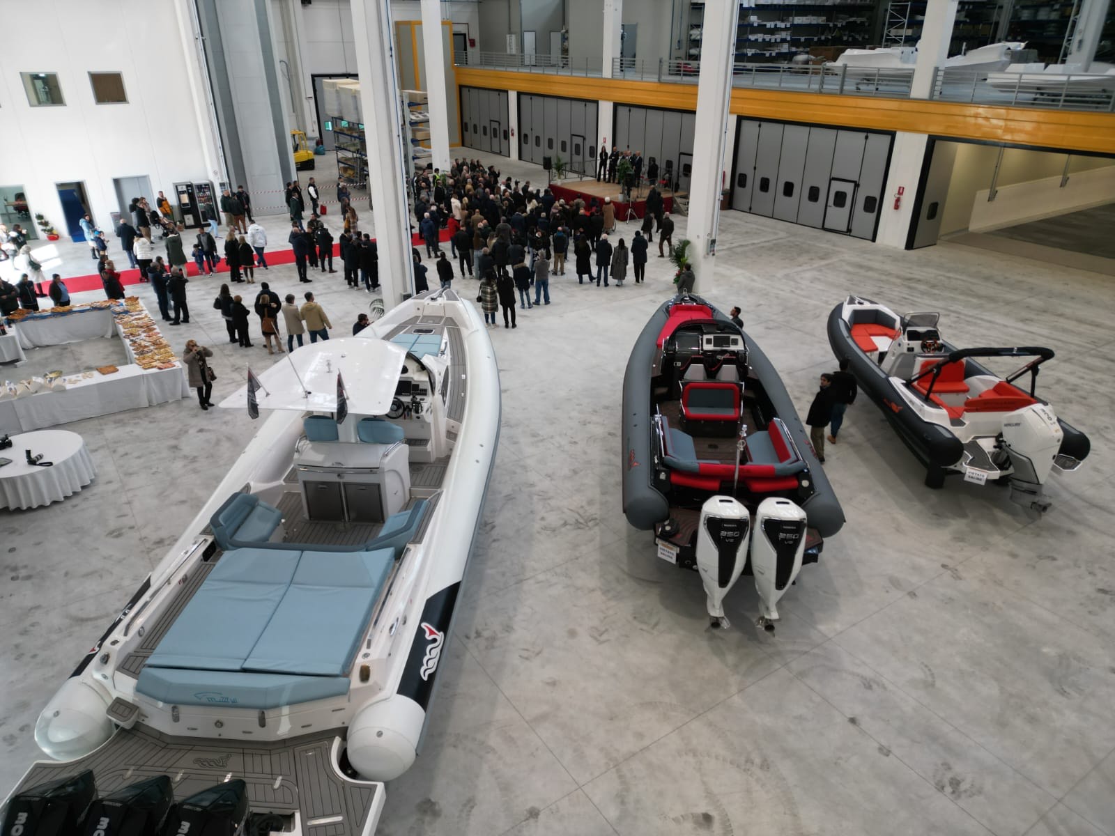 Cantiere nautico green nel vesuviano, Mv Marine inaugura nuovo stabilimento 