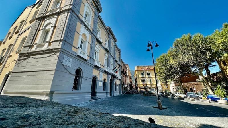 Castellammare al voto, Forza Stabia con i colori della squadra a sostegno di d'Apuzzo 