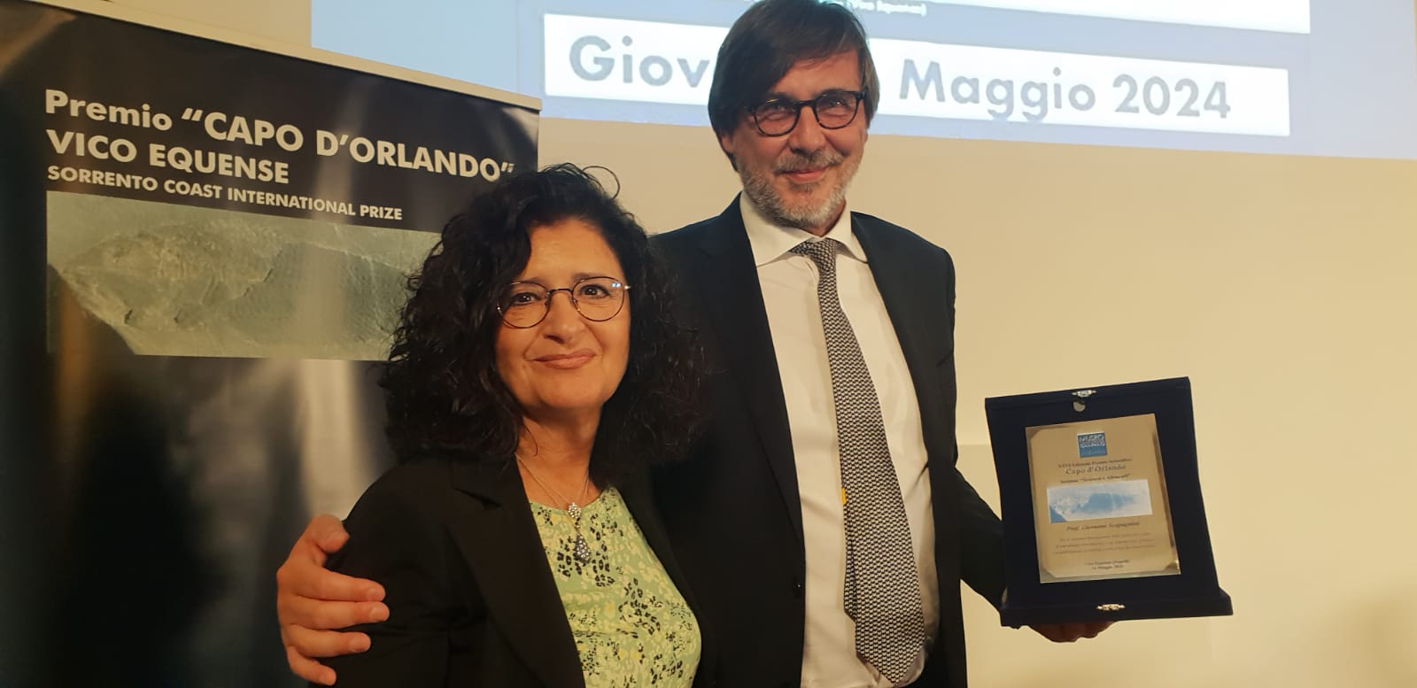 Castellammare, Premio Capo d'Orlando: il centro Me.Di premia il dottor Giovanni Scapagnini