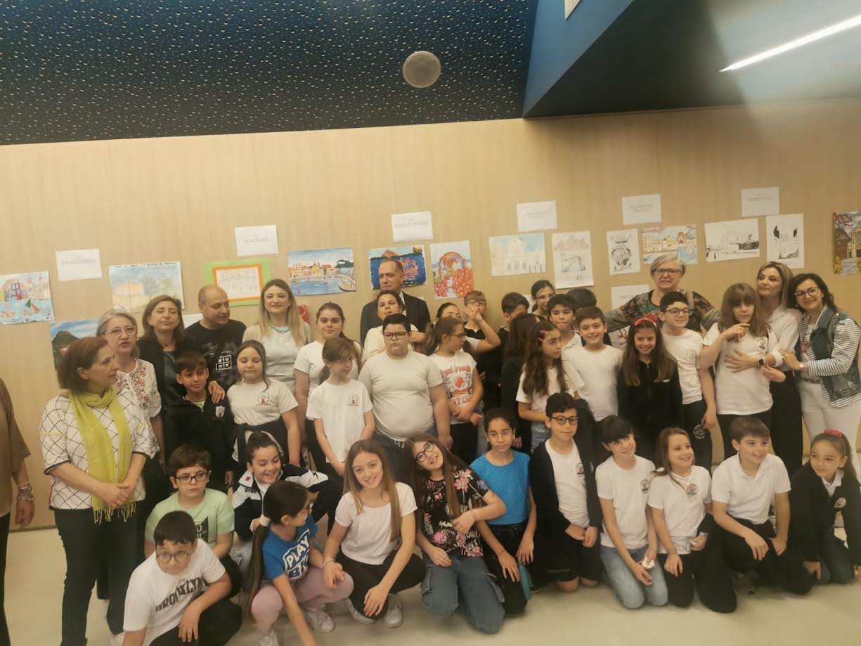 Torre del Greco, nei disegni degli studenti la bellezza della città: una mostra di street art