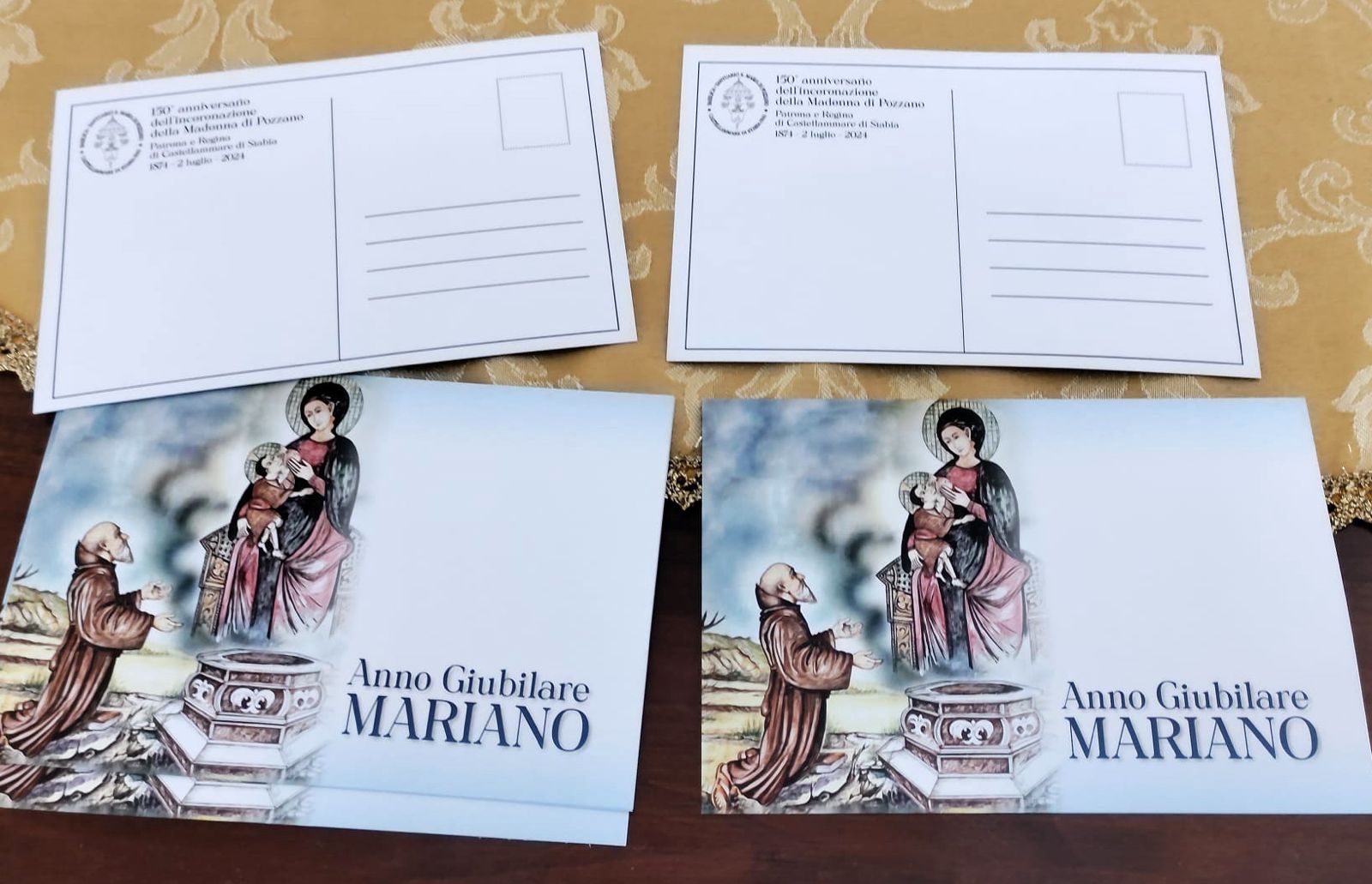 Castellammare, i 150 anni della Madonna di Pozzano: l'omaggio filatelico di Poste Italiane